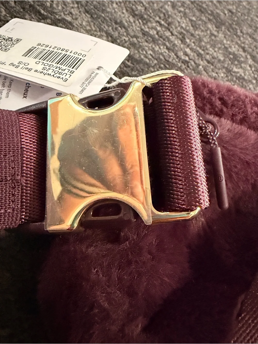 lululemon everywhere Belt bag Plush Fleece